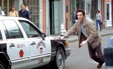 Nick Easter (John Cusack) chases one of FitchÂ´s lackys through the streets of the French Quarter. If only this much excitment happened in the Quarter every day.