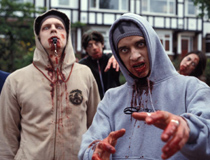 Director Edgar WrightÂ´s film shows that all romantic comedies really need are bloody zombies with a hip-hop flava.