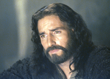 Jim Caviezel from "The Count of Monte Cristo" and "Angel Eyes"  portrays Jesus Christ in Mel GibsonÂ´s "The Passion of Christ."