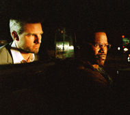 Jamie Foxx gives the first of his two star-making performances in the Michael Mann hit  "Collateral."