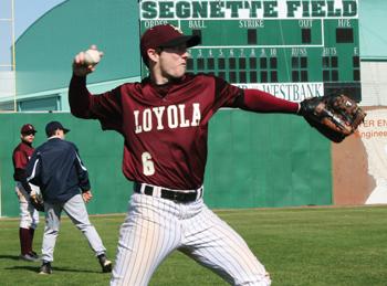 Kevin Fontenot warms up before a game. Fontenote will return for one more season with the 'Pack. 