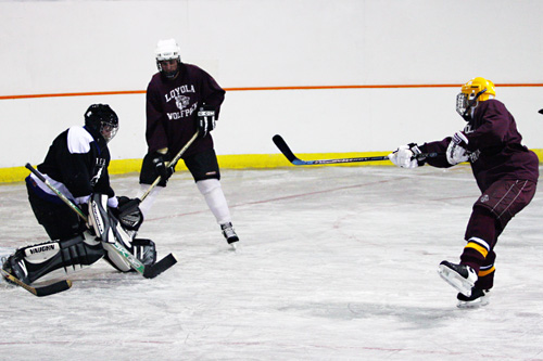 Hockey team will compete  for the Loyola Cup