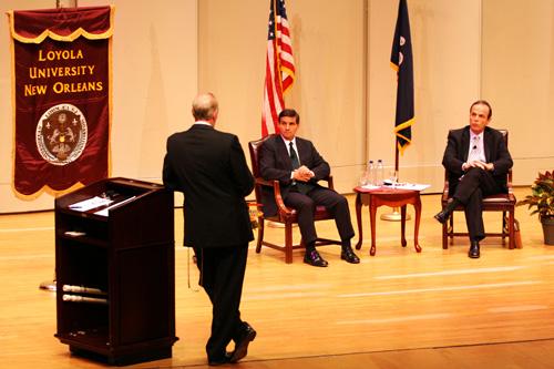 Candidates for District Attorney debate in Roussel