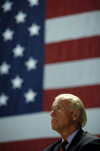 Vice president Joe Biden is seen before he addresses the New Jersey AFL-CIO 2009 Legislative Conference, in Atlantic City, N.J., Wednesday, Oct. 7, 2009.
