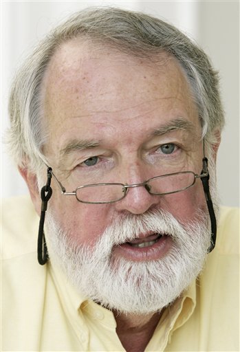 FILE - In a March 17, 2009 file photo, Thomas E. Goodwin, former president of the Final Exit Network, is pictured during an interview with The Associated Press, in Atlanta. A Georgia grand jury indicted Goodwin and three other members of the assisted suicide group Final Exit Network Tuesday, March 9, 2010 on charges they helped a 58-year-old with cancer kill himself.