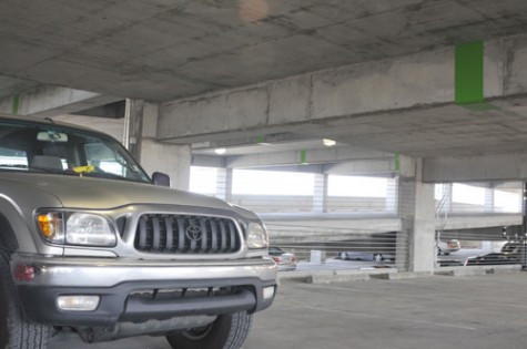 Two additional floors have been added to the West Road garage to offer students spacious parking. The construction was a part of an extensive project to upgrade the campus.