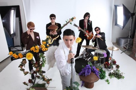 Liquid Peace Revolution poses for a photoshoot. The band is now competing for a chance to perform in London.