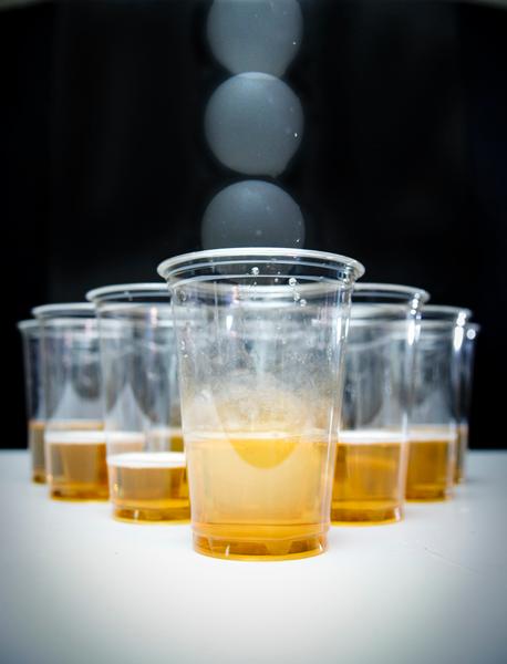Beer pong may not be so easy to play anymore
