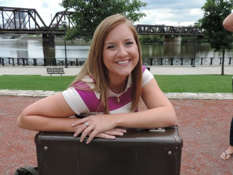 Margaret Vienne is one of 10 travelling consultants for her sorority, Delta Gamma