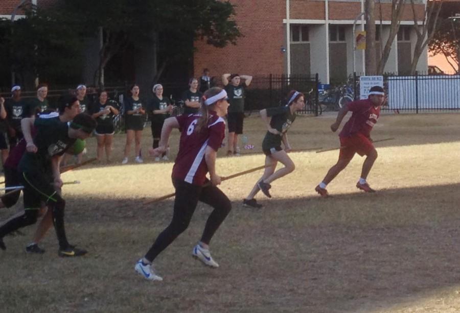 Loyola Quidditch defeated Tulane University in a series of 3 matches on Sunday, Jan. 19. Loyola has been undefeated against Tulane 3 seasons.