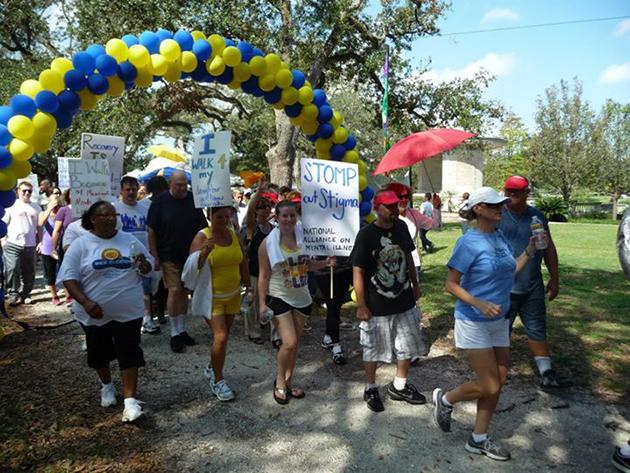 Organization walks for mental illness awareness