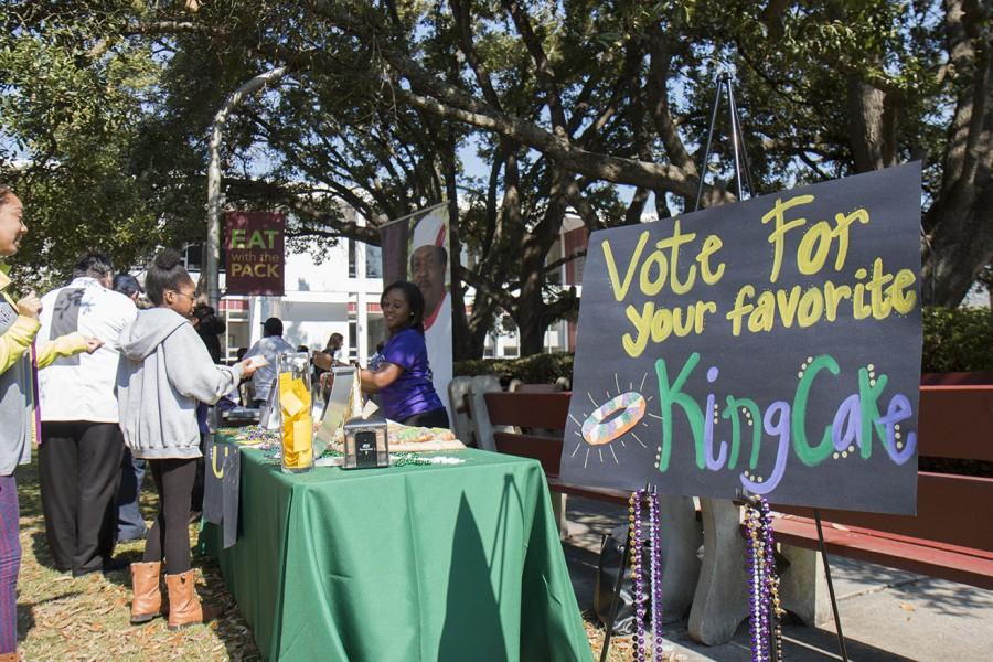 Students could sample king cakes from different bakeries and vote for their favorite.