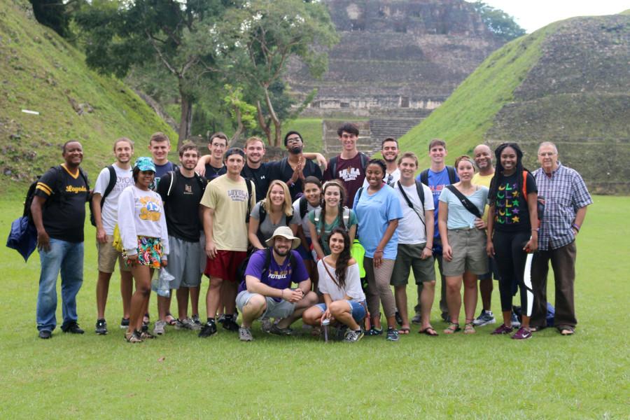 Iggy Vols, along with the members of Loyola’s baseball team, visited Belize from Dec. 27 to Jan. 5 to help and serve the local people. Each year, Iggy Vols visit underdeveloped countries to help the underpriviliged by teaching different classes such as math, English and arts and crafts.