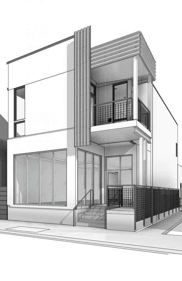 This is a computer-generated view of the BABE boutique that will open on Freret Street. The clothing store is set to open in late October. (Image credit: Jessy Jacobs)