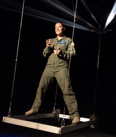 Kerry Cahill stared in a one-woman show for Southern Rep Theatre's production of