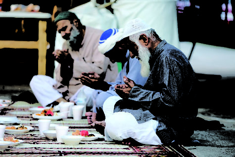 Students look forward to prayer and peace