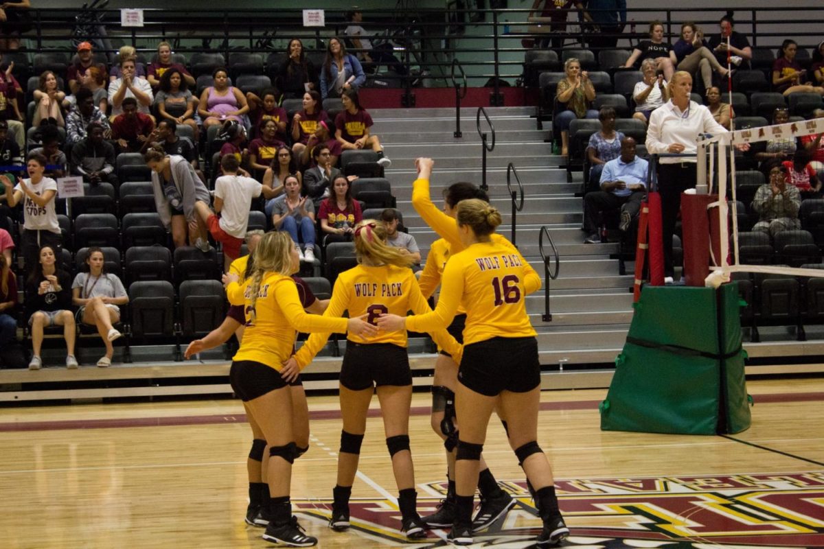 Volleyball team pushes win streak to 4 in The Den
