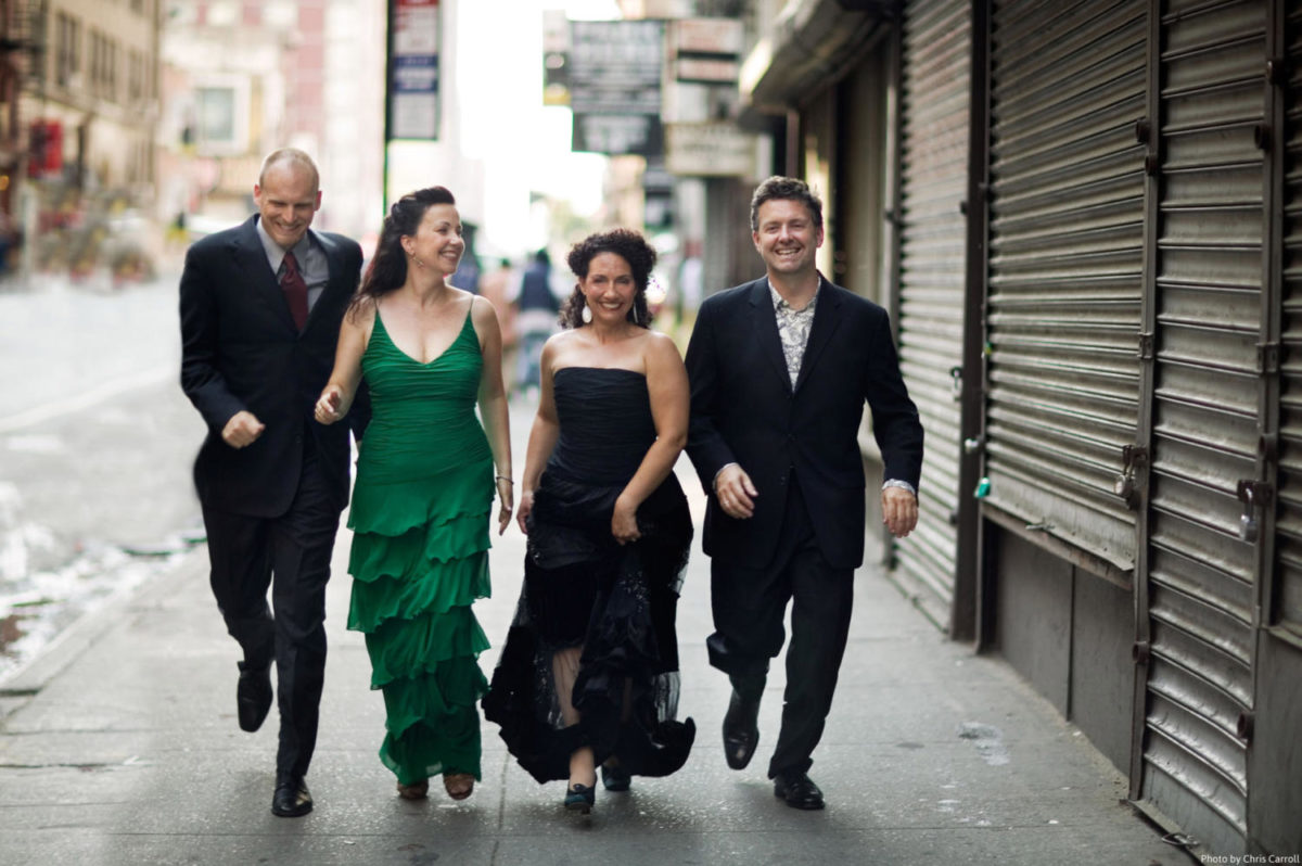 New York Voices are a Grammy-award winning group performing as a part of Loyola Presents.