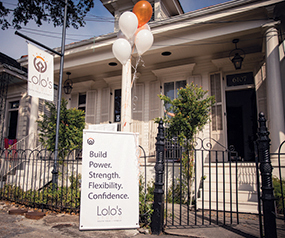 Lolos Youth Yoga Studio opened for the first time Dec. 2, 2017 at 6107 Magazine Street in New Orleans, La. More than 20 people attended the grand opening. Photo by Julia Santos. Photo credit: Julia Santos