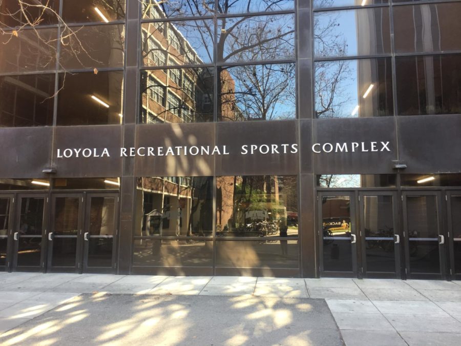 The Loyola University Sports Complex sits open on Jan. 29, 2018. The building will be closed temporarily on Feb. 1. Photo credit: Andres Fuentes