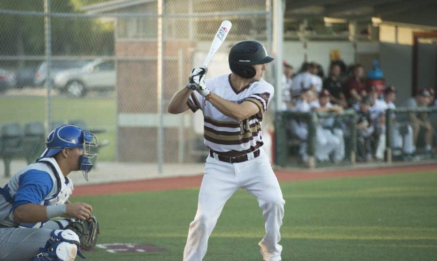 Business senior Ben Condara at bat versus Rust College Feb. 2 2018. The Wolf Pack baseball team sweep the Bearcats 3-0 to start off their season. LOYOLA NEW ORLEANS ATHLETICS/Courtesy.