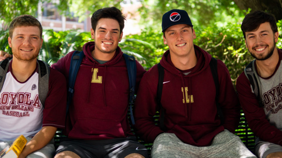 Baseball players share a bond on the diamond