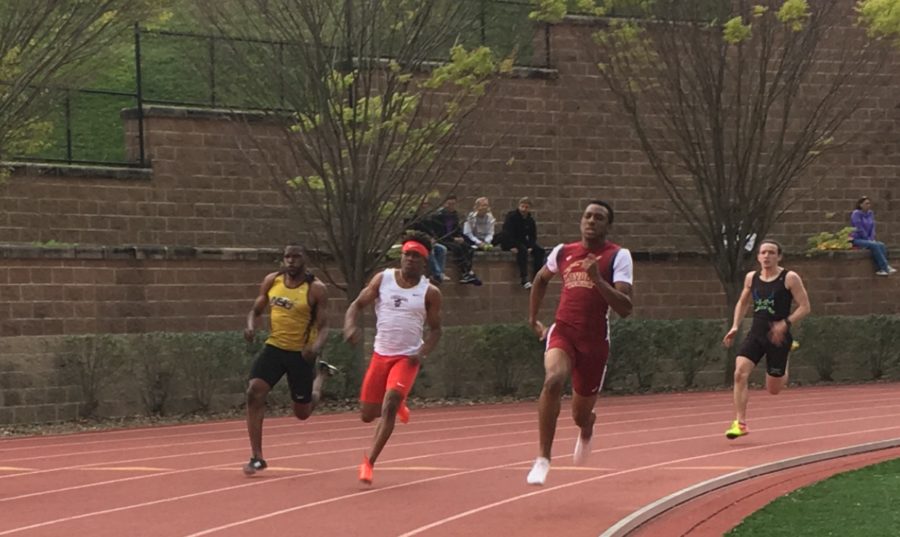 Jarrett Richard, computer information systems sophomore, competes in the  Louisiana Classics on March 16, 2018. The Loyola track team earned five top finishes at the  University of Mobile Invitational on March 30, 2018. Photo credit: Loyola University Athletics