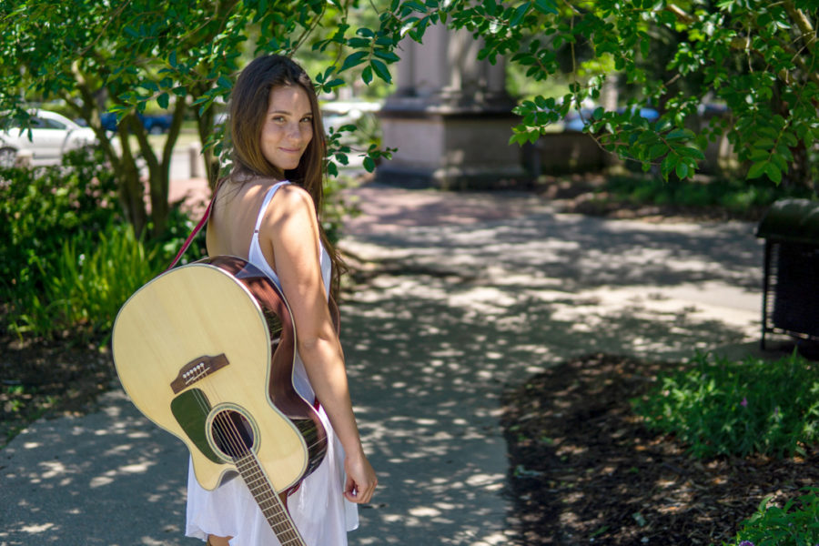 Tristin Sanders, popular and commercial music sophomore, has been doubling as an athlete and singer since her high school years. She took on sprinting with the track team  to excel at her singing and has juggled being a performer and a student-athlete ever since she was a part of the Wolf Pack. Photo credit: Jacob Meyer