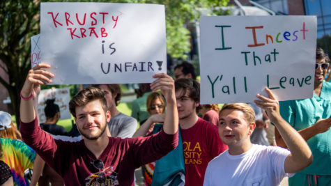 Westboro Baptist Church protest throwback