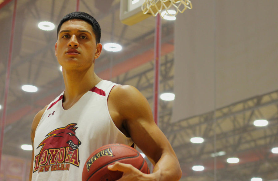 Sammis Reyes joined Loyola for the season. Reyes, a transfer from Tulane, previously played for the Chilean national team. Photo credit: Cristian Orellana