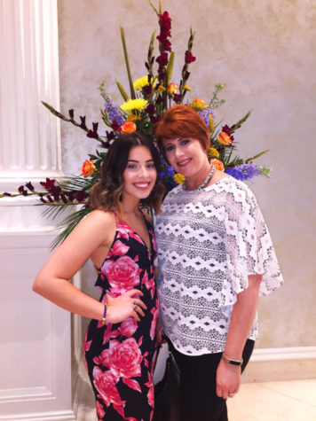 Morgan and her mother pose for a family picture. The two have a stronger bond due to the mother’s experiences with cancer. Photo credit: Morgan Winstead