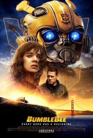 Movie poster of Bumblebee.