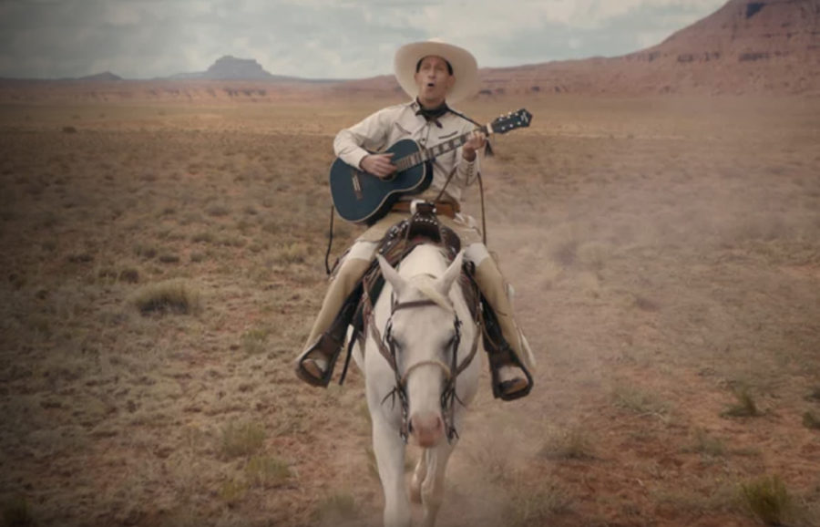 Screenshot of Netflixs The Ballad of Buster Scruggs home page. Courtesy of Netflix