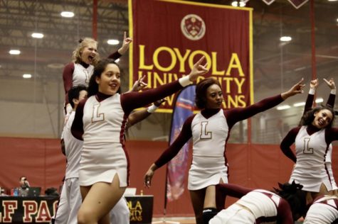 Loyola cheer and dance regionals