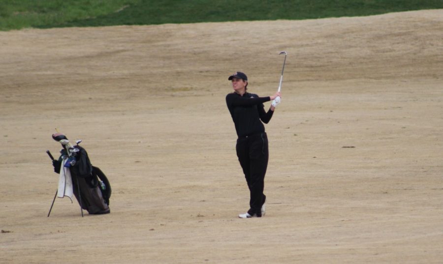 International business senior Ashley Rogers scored her first individual win of her career. Loyola finished fourth place overall in the tournament. Photo credit: Loyola New Orleans Athletics