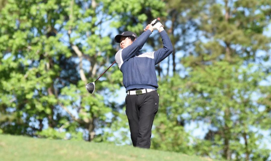 Freshman Chong Li Lee was named to the All-Conference, All-Freshman and Champions of Character Teams. In all, the golf program earned 15 conference awards. Photo credit: Loyola University New Orleans
