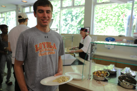 Loyola athletes learn how to dine with the Wolf Pack