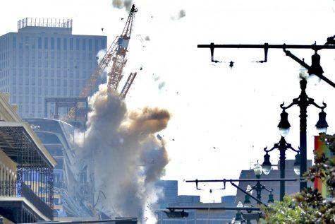 DID THE HARD ROCK CRANES BLOW UP