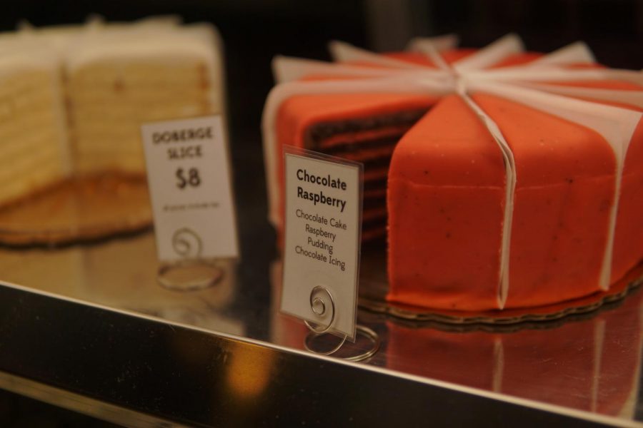 Cakes on display at Bakery Bar. The restaurant is located on Annunciation Street. Photo credit: Peter Buffo