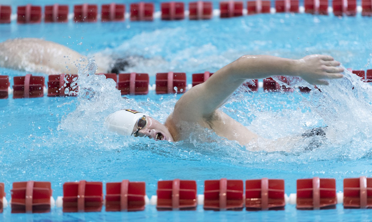 Swimmers travel to conference championships - The Maroon