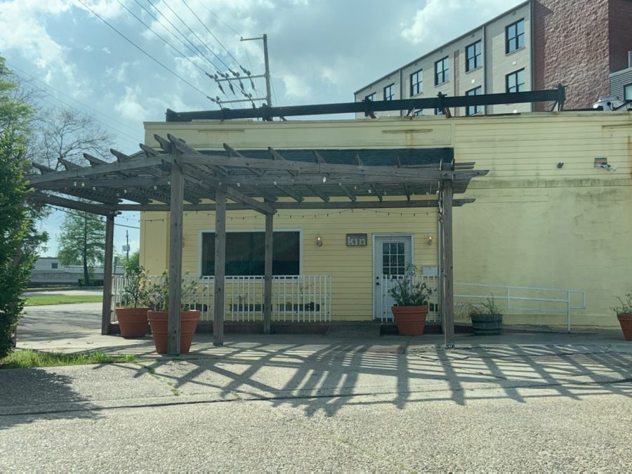 The parking lot at Kin restauraunt in Mid-City sits empty on March 25 amid concerns of the coronavirus outbreak. Kin, a dine-in ramen restaurant on Washington Ave., was forced to transition to take-out only after stay-at-home mandates were issued city and then statewide.