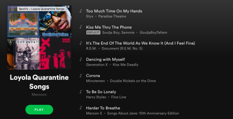 The Maroon's Quarantine Playlist