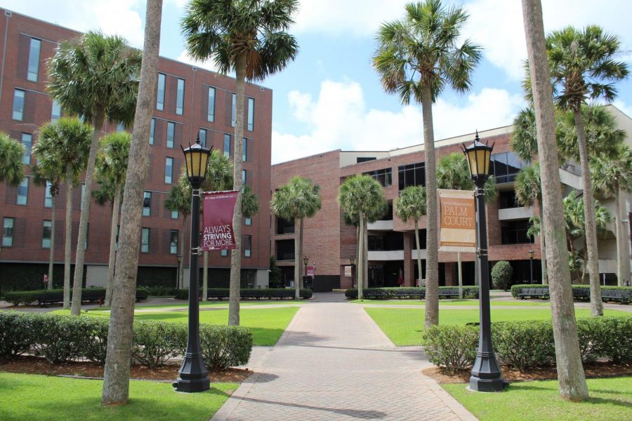 The Communications/Music Complex at Loyola sits under a sunny sky May 17, 2020. During an October 2019 accrediting analysis of Loyolas mass communication program, visiting accreditors reported that Loyola’s school benefited from strong leadership and a diverse student body.
