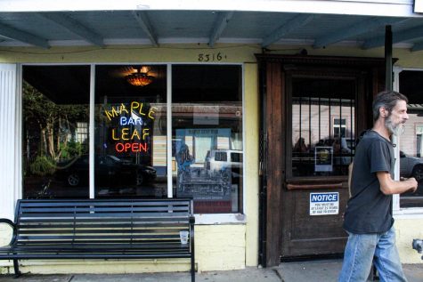 The Maple Leaf Bar was one of the first venues to enforce entry restrictions.