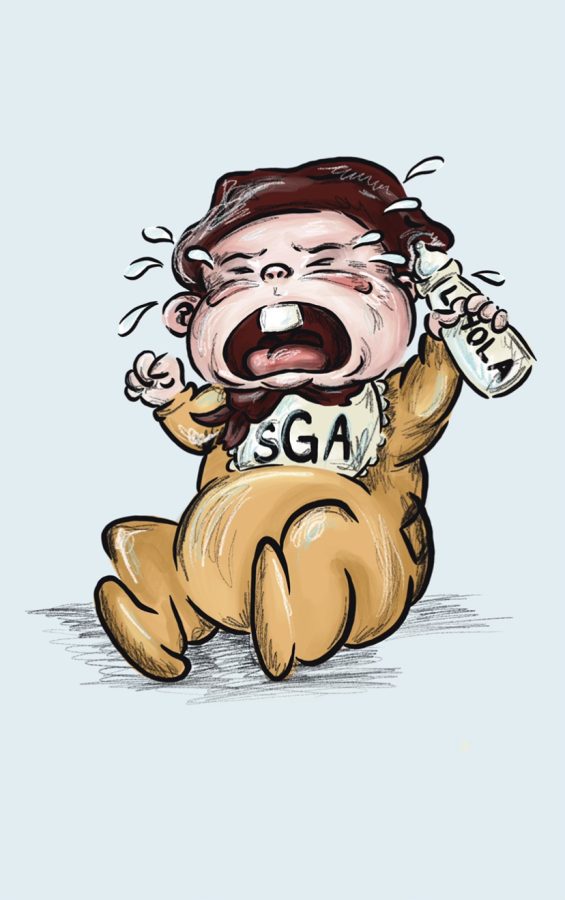 EDITORIAL: SGA fails to lead the pack