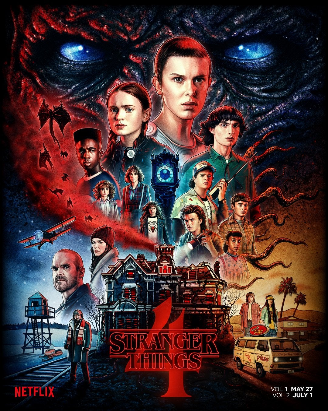 Netflix released Stranger Things Season 4 volume 2, fans share