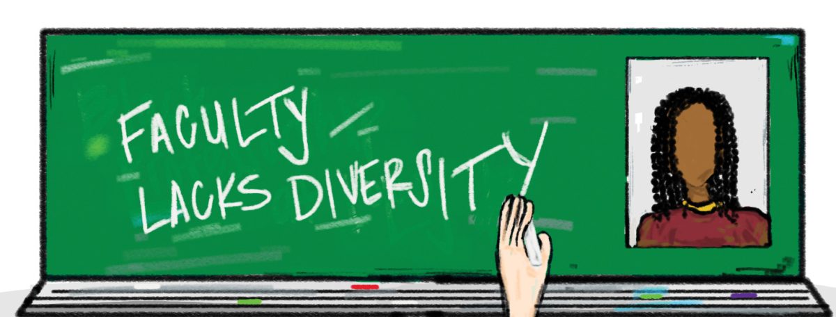 Faculty lacks racial diversity