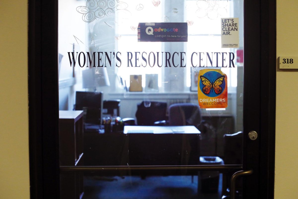 Door to the Womens Resource Center.