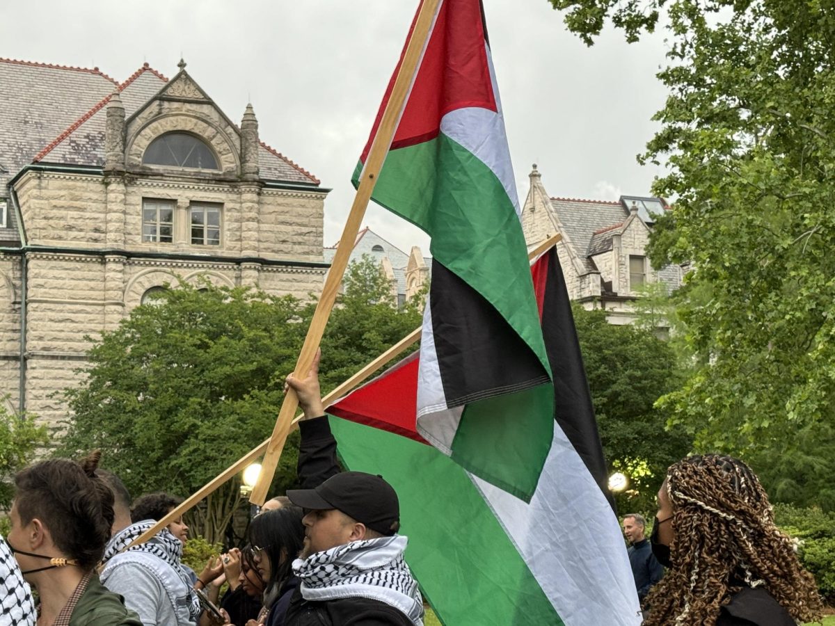Students form pro-Palestine encampment