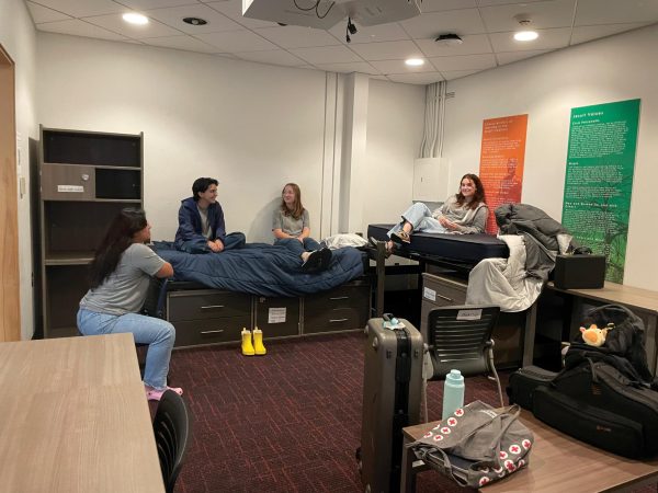 Navigation to Story: Students give feedback on furniture for new dorm